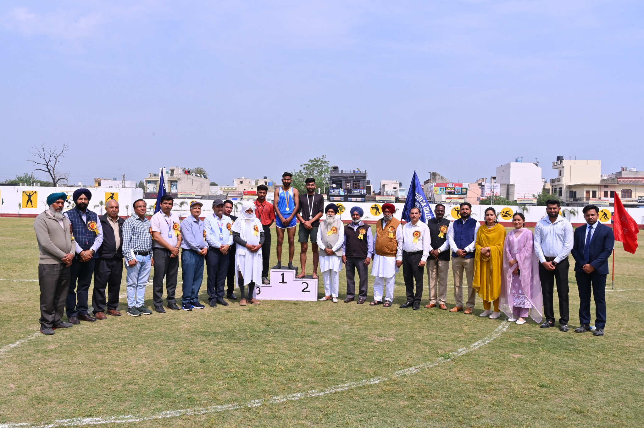 Annual athletics meet held in Khalsa College Mahilpur